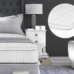 3D AIR Hotel Mattress Topper Wit