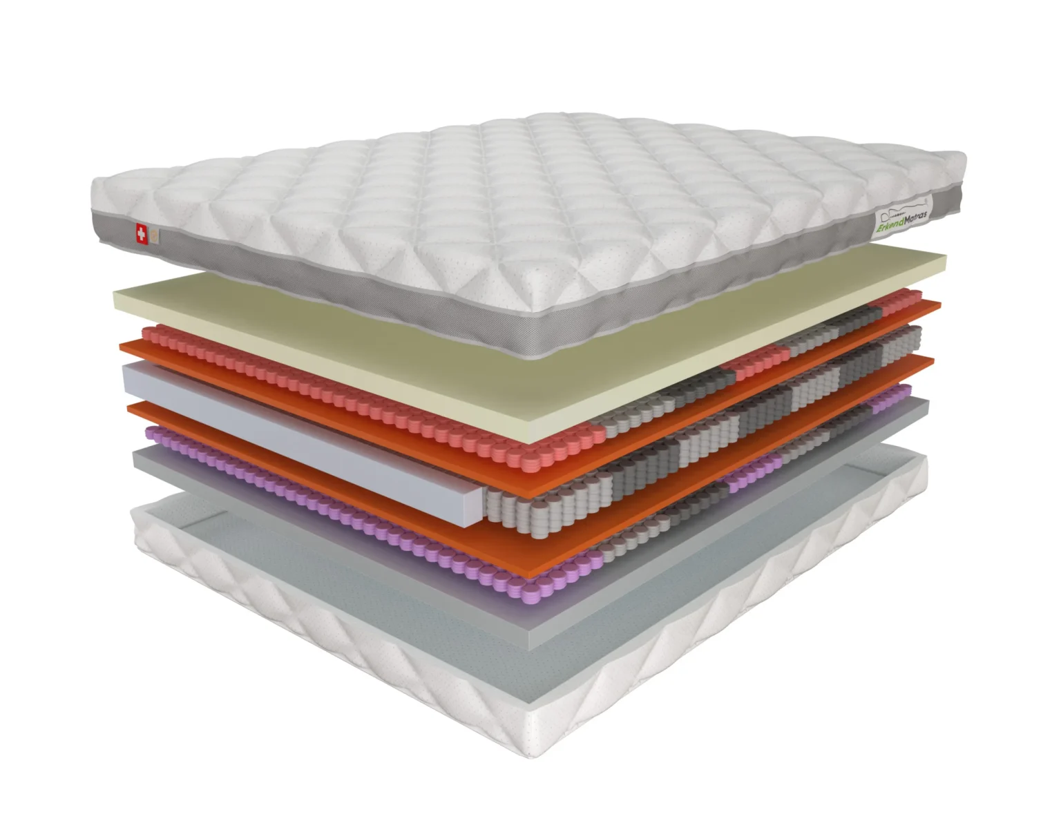 4 seizoens dekbed wit zoom knopen