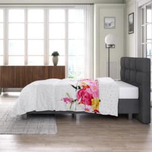 All-in one lazy dekbed Love Garden Wit