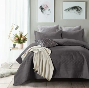 Bedsprei Maastricht Antraciet