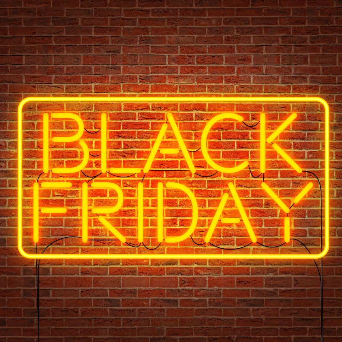 Black Friday neon sign