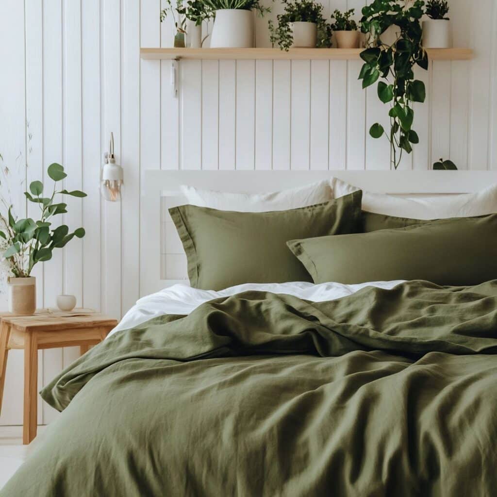 Boxspring met gemiddelde hoogte