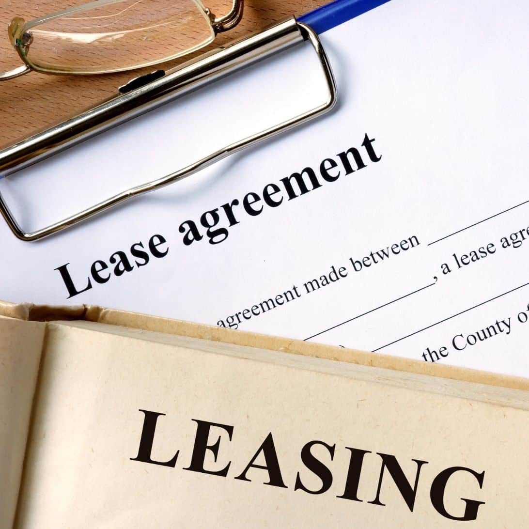Lease-contract voor een boxspring
