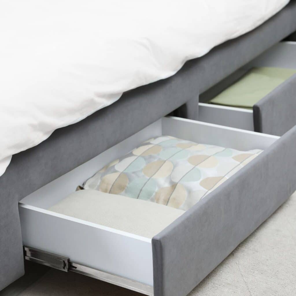 Boxspring met opbergruimte