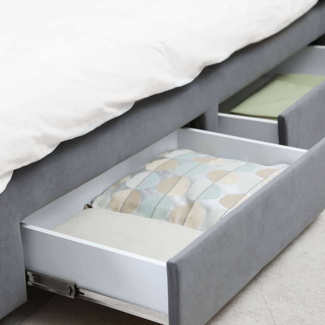 Boxspring met opbergruimte