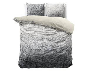 Dekbedovertrek Velvet Katoen Deventer Antraciet