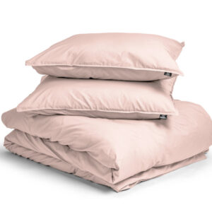 Egyptisch Katoen Uni Dekbedovertrek Roze