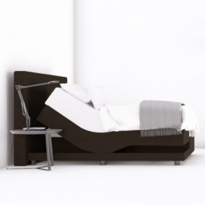 Elektrische boxspring zwart