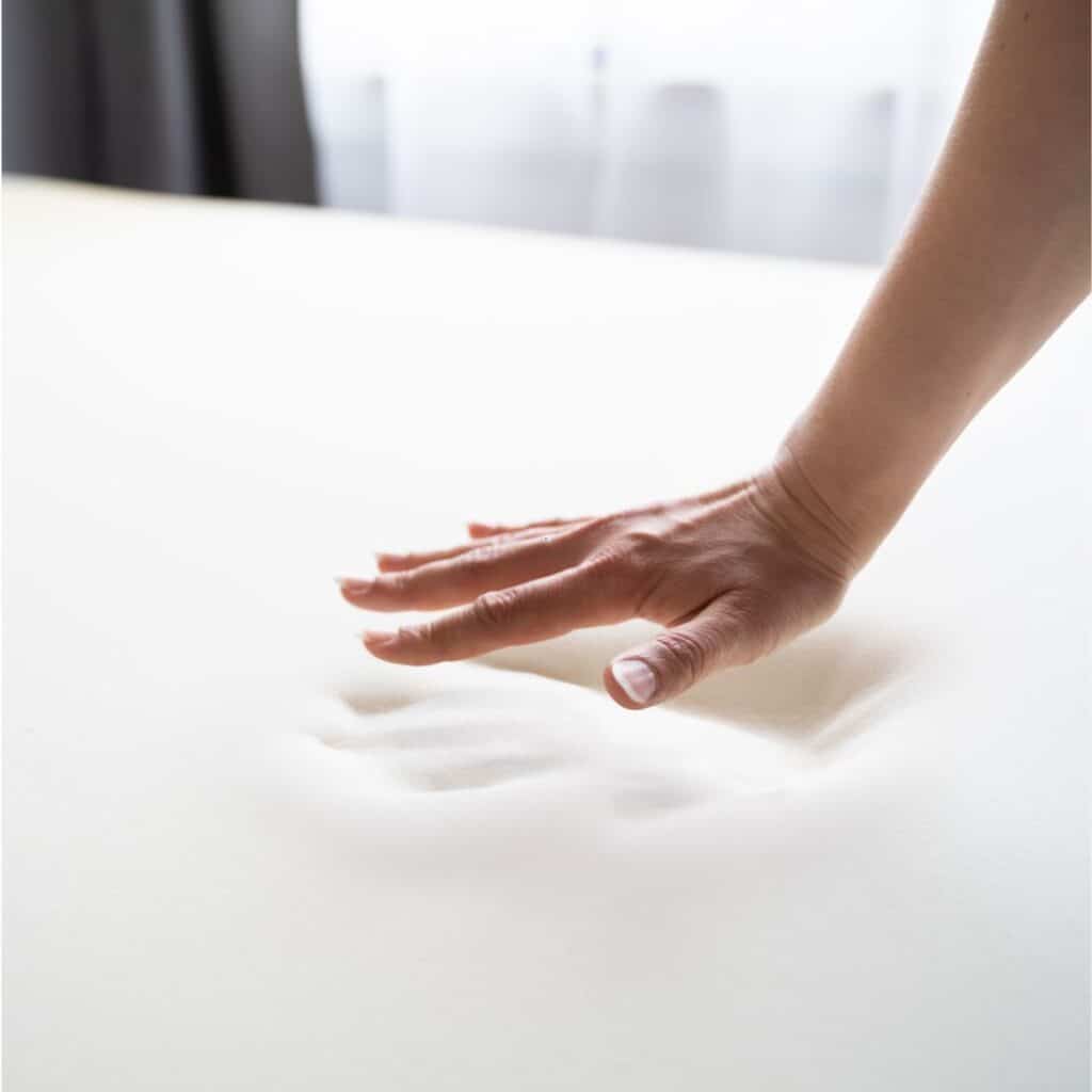 Alternatief Emma Essential matras, hand drukt matras in