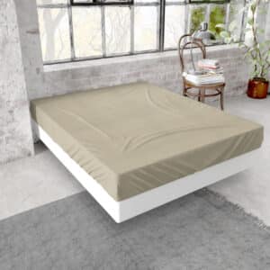 Flanel Premium Hoeslaken Taupe