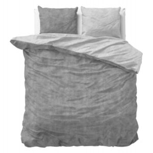 Flanel Washed Cotton Grijs