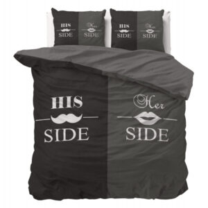 His and Her side 3 Zwart