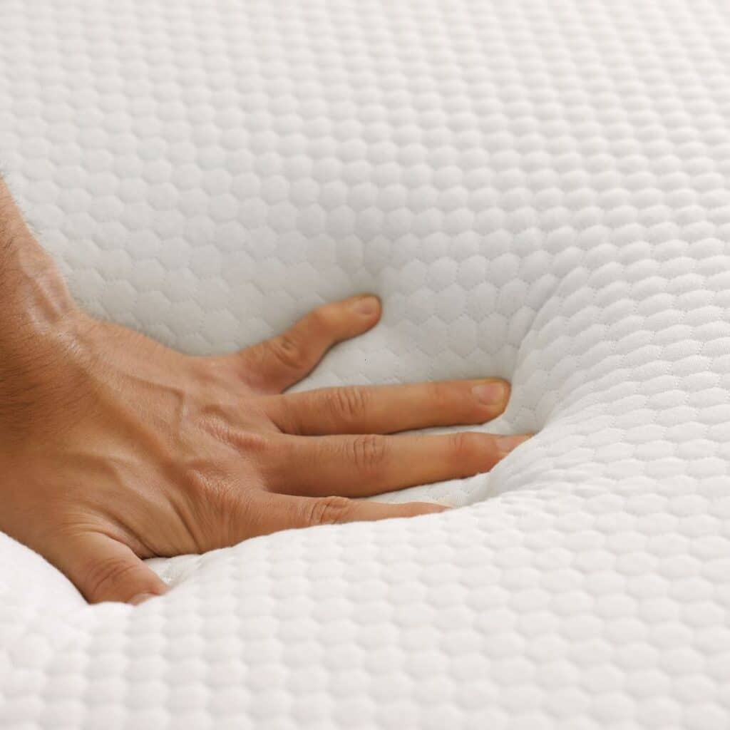 Hand drukt koudschuim-matras in