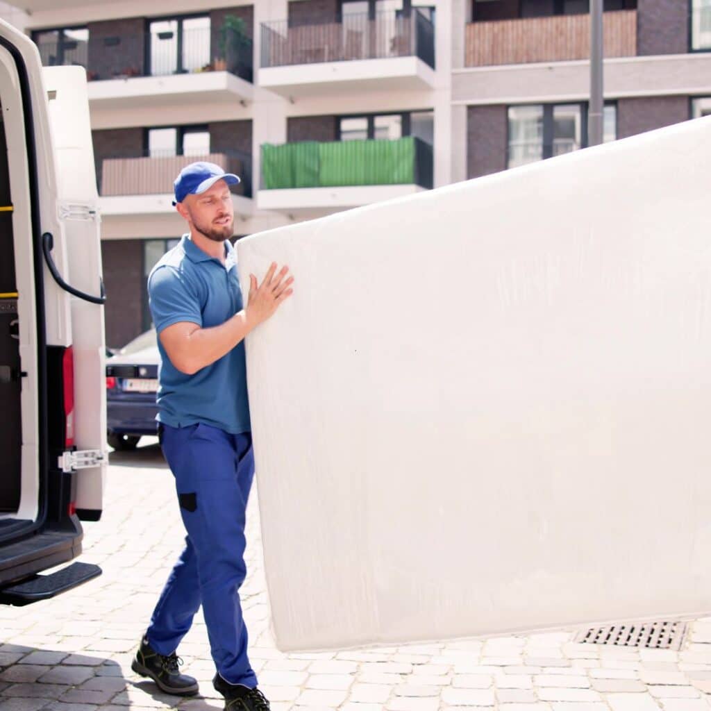 Matras wegdoen en op laten halen door grofvuil of fabrikant