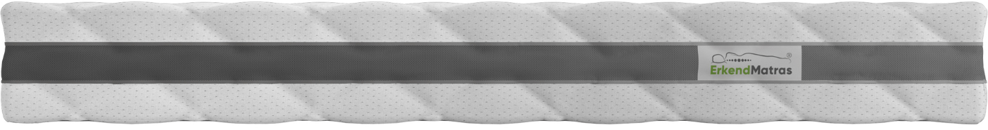 Volledige breedte zijaanzicht matras