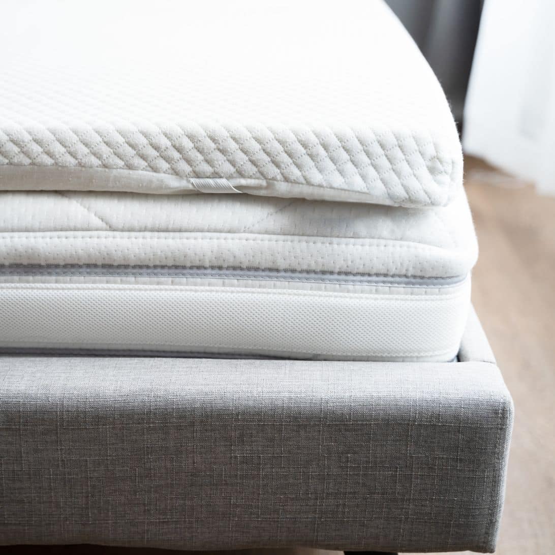 Matras met matrastopper