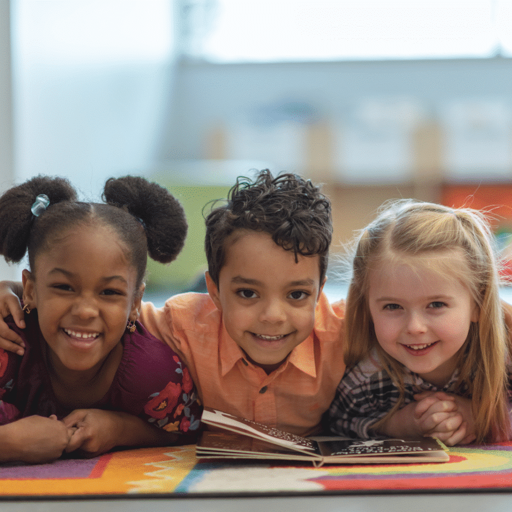 Kinderen die lekker geslapen hebben