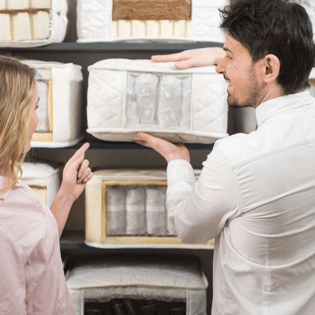 Matras van duurzame materialen
