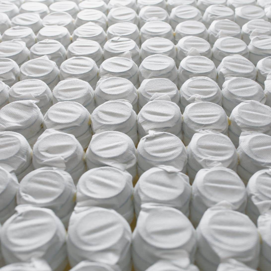 Materiaal pocketvering-matras