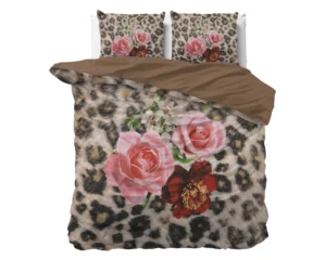 Dekbedovertrek Steenwijk Panter Bruin