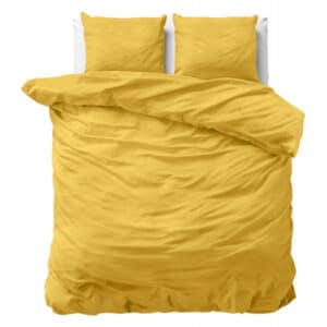 Stone washed Mustard