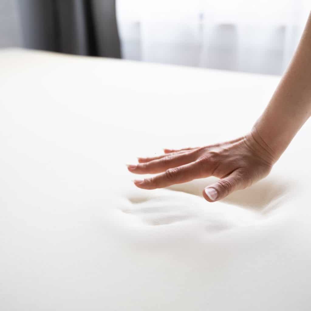 Hand drukt traagschuim-matras in