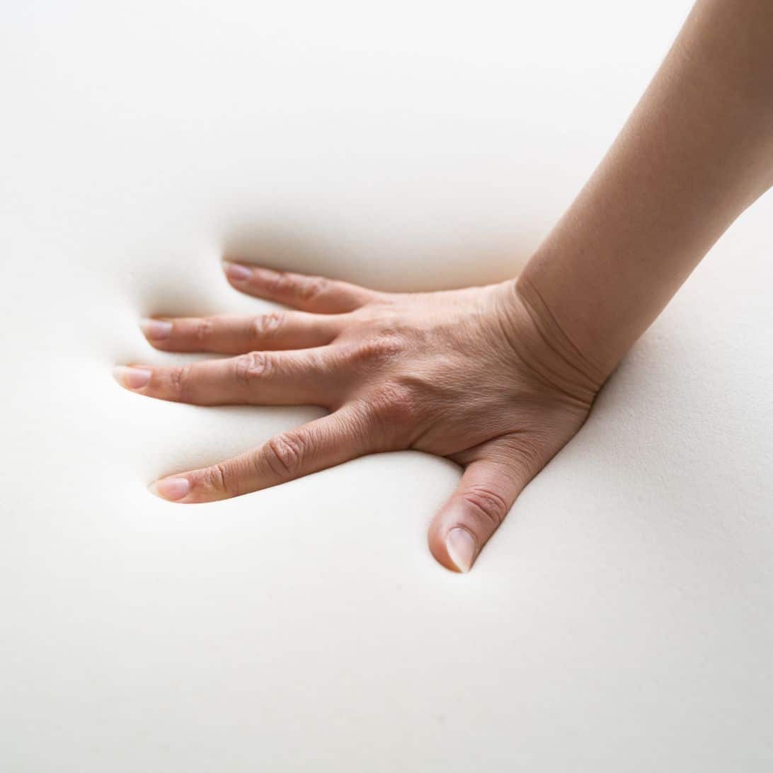 Hand drukt traagschuim-matras in