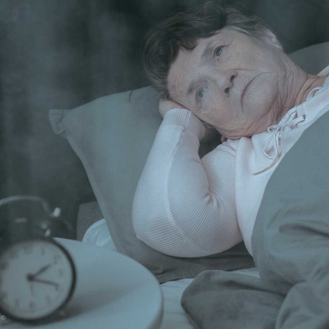 Slaapproblemen bij ouderen komen vaak voor