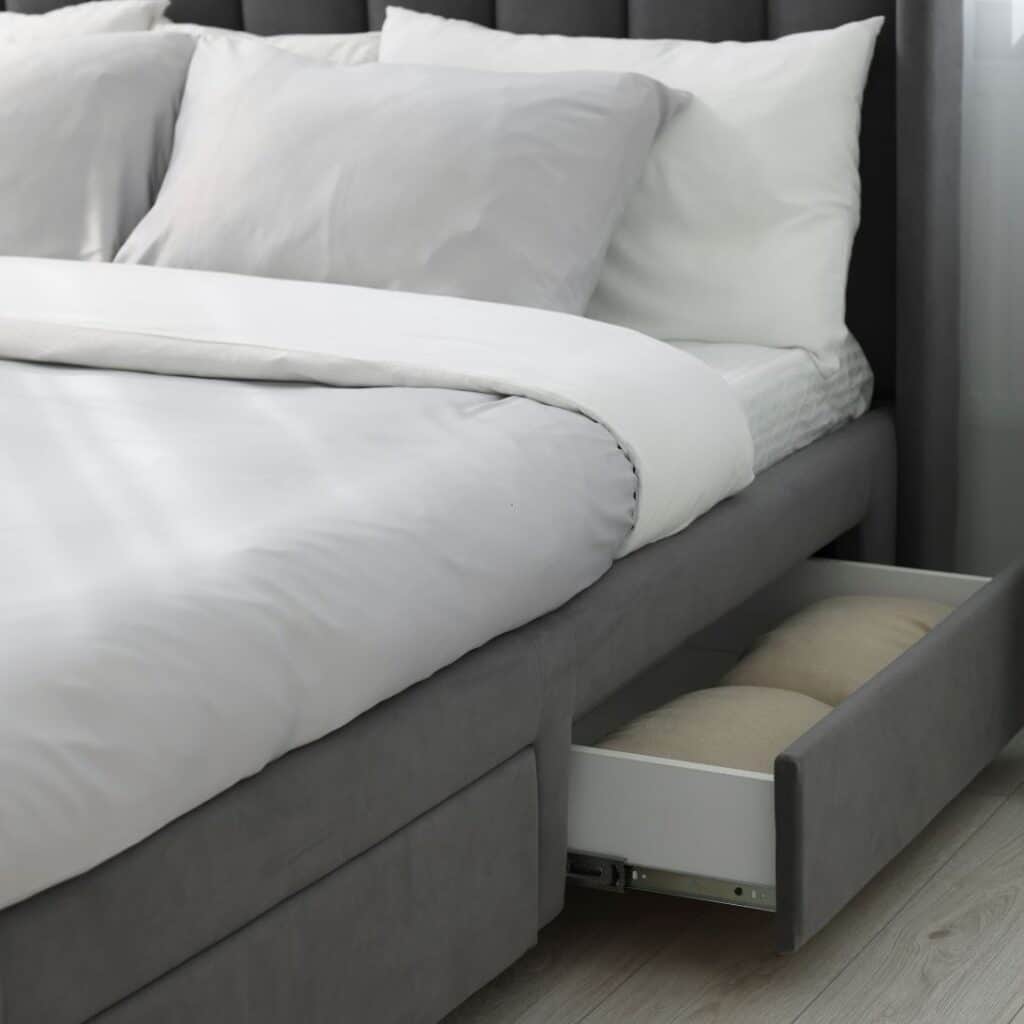 Boxspring met opbergruimte