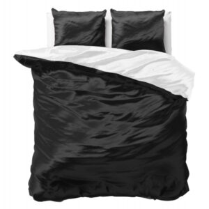 Beauty Double Face Dekbedovertrek Black/White