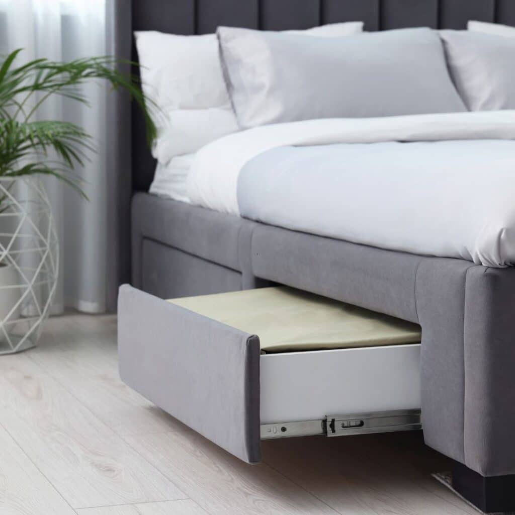 Boxspring met opbergruimte