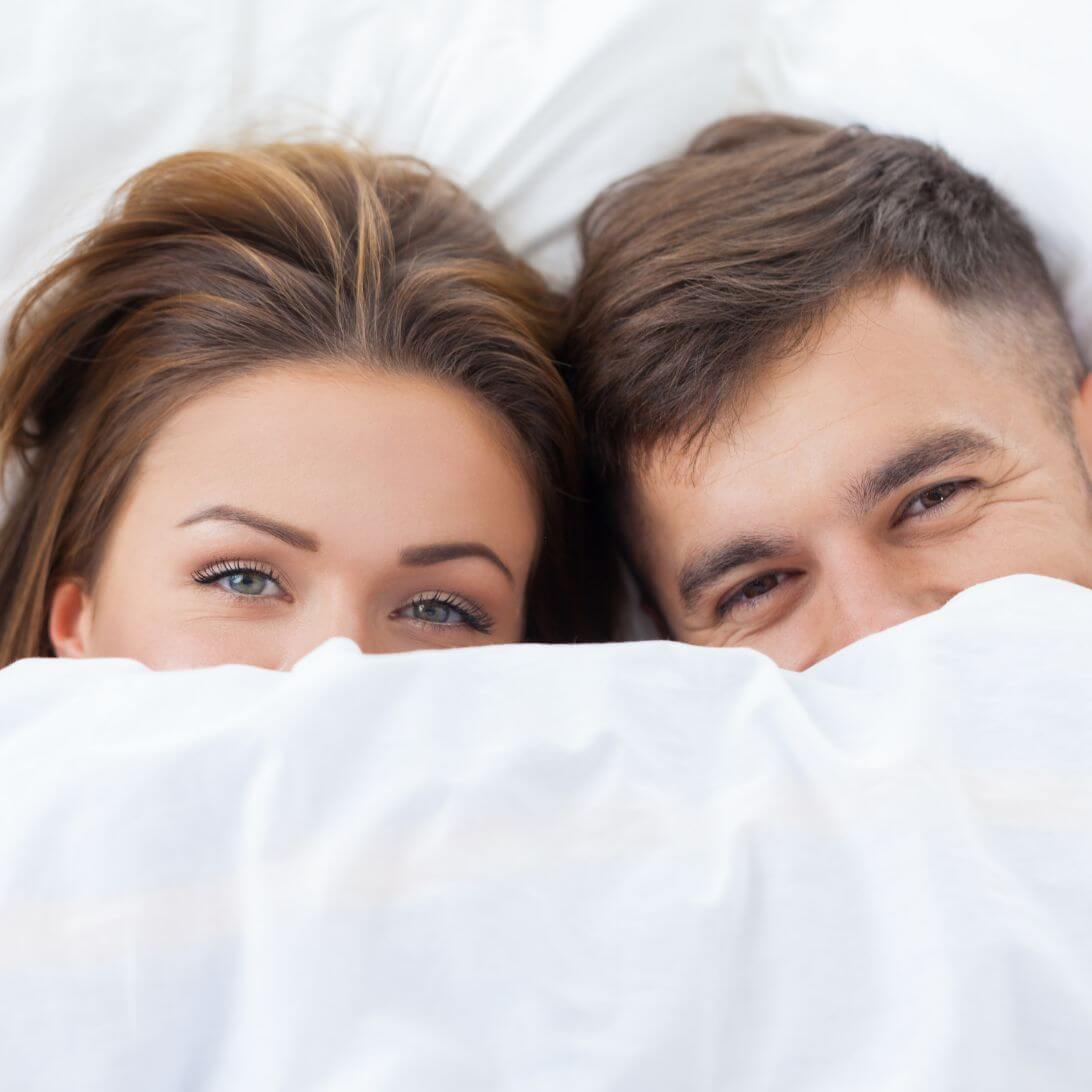 echtpaar in bed