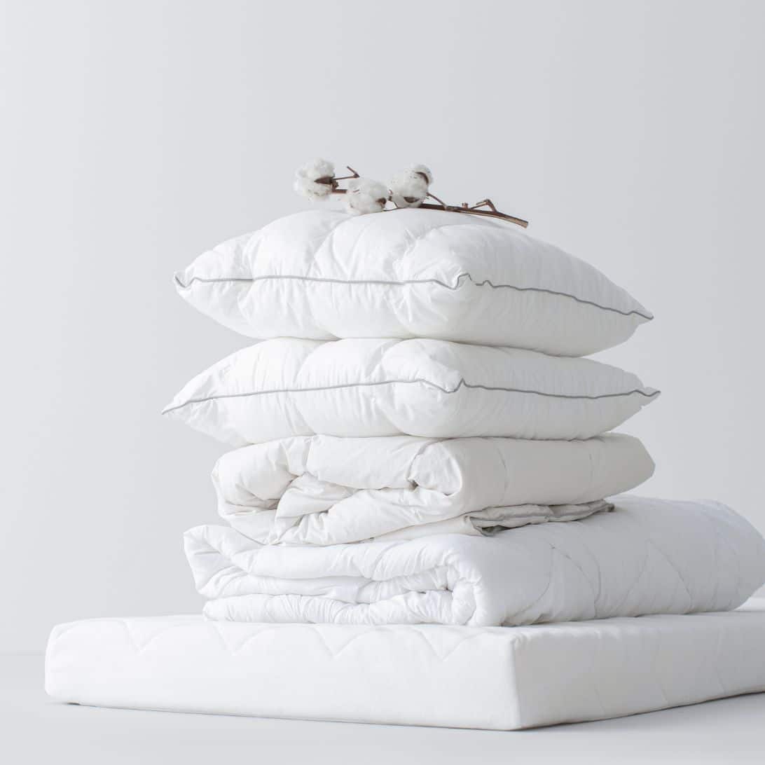 matras en hoofdkussen