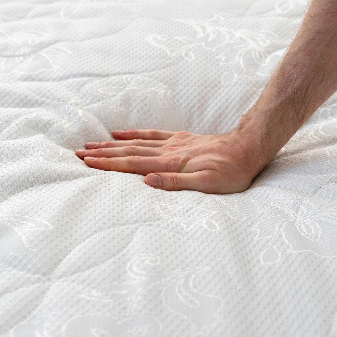 Hand drukt matras in
