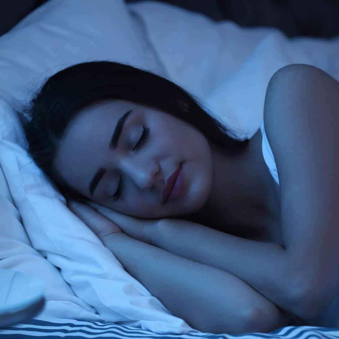 nachtje slapen vrouw