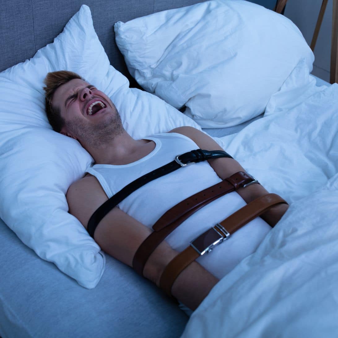 Man heeft last van slaapverlamming
