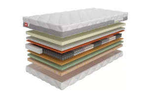 1 persoons open pocketvering matras lagen