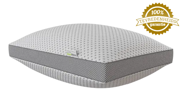 Aanpasbaar kussen ErkendMatras® — content-proefslapen