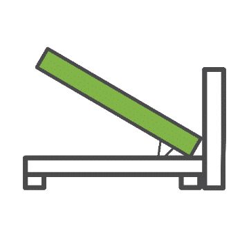 Opbergruimte voorkant + (€100)